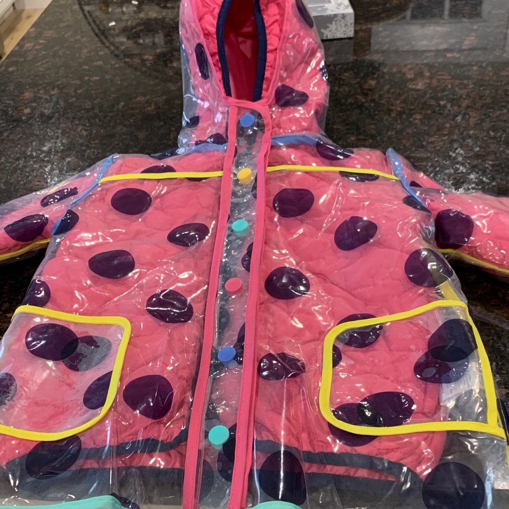 Andy and Evan Raincoat. Three in one coat. Worn together or separate